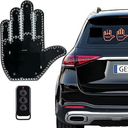 Car Road Rage Signs - PERSP SMS