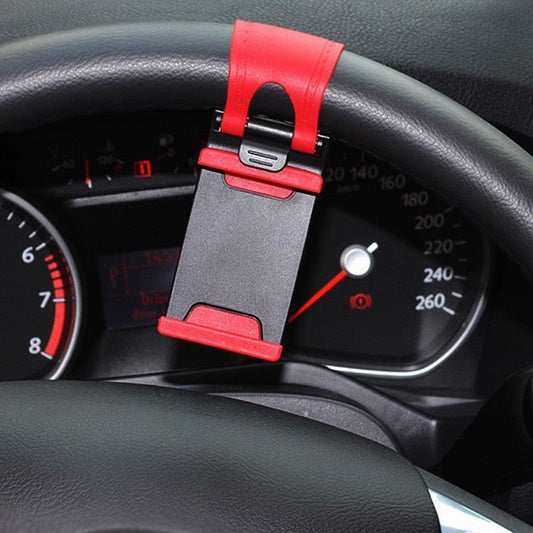 Car Steering Wheel Clip Mount Holder - PERSP SMS