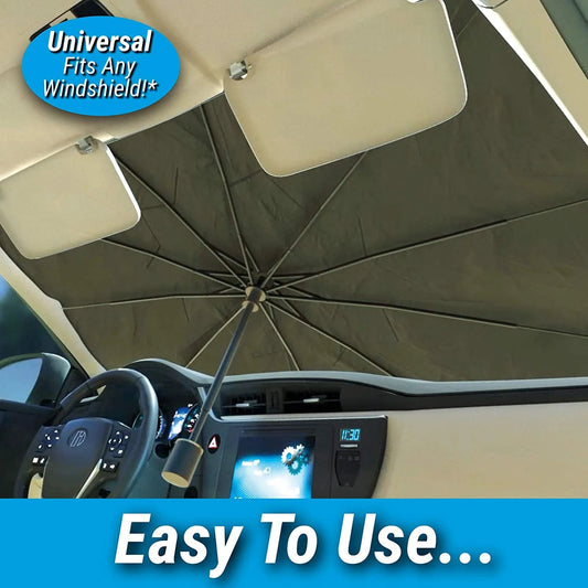 Car Windshield Sunshade - PERSP SMS