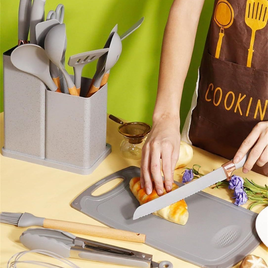 KITCHEN UTENSILS 19 PC