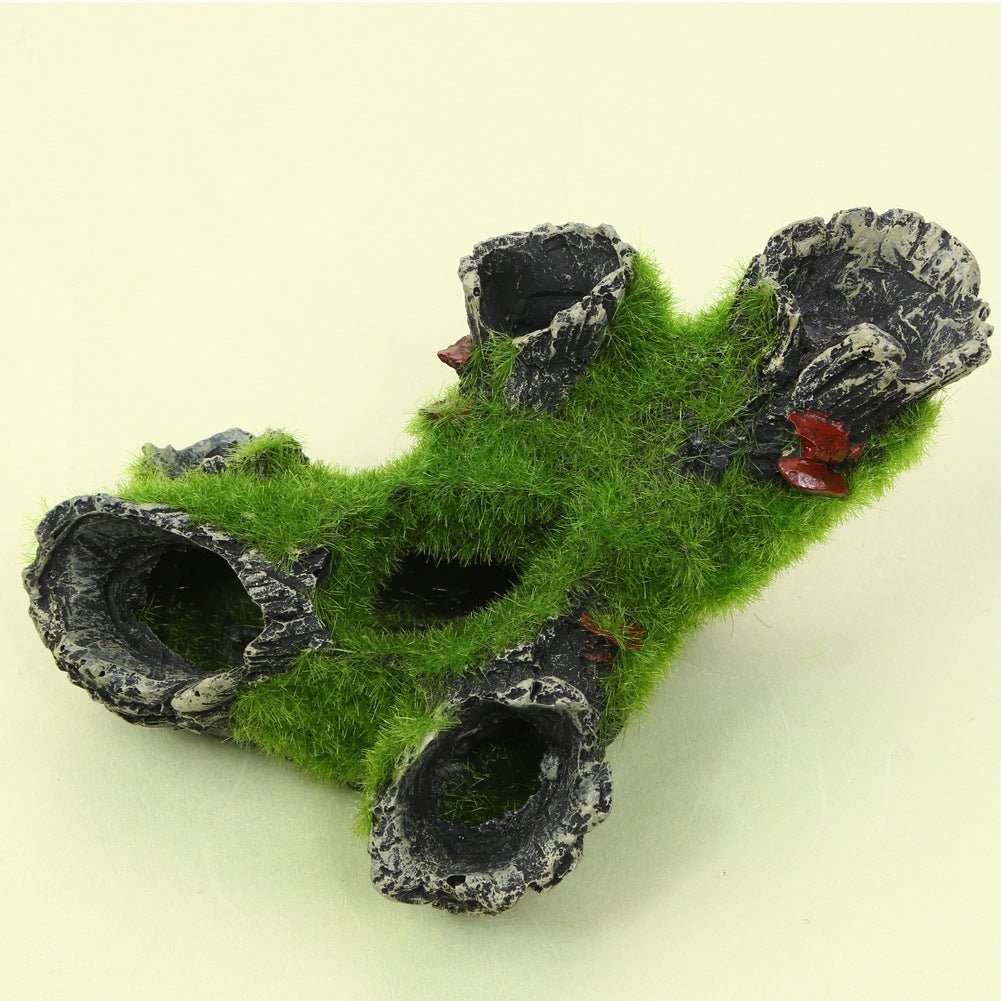 Fish Tank Decoration Imitation Moss Tree Root