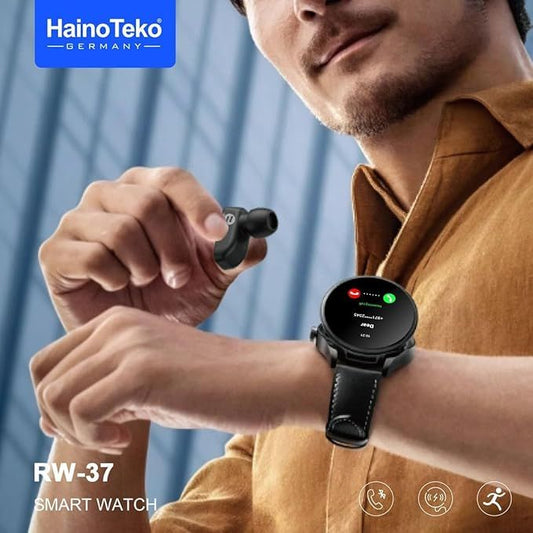 Haino Teko GTS 5 Smart Watch and Earbuds - PERSP SMS