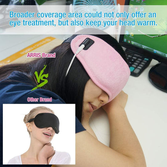 Heated Eye Mask for Eye Relief - PERSP SMS