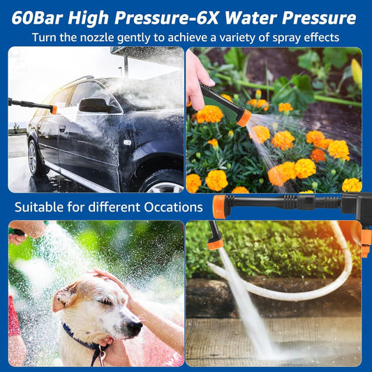 High Pressure Water CLEANING GUN - PERSP SMS