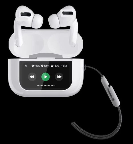 LED Display Earbuds - PERSP SMS