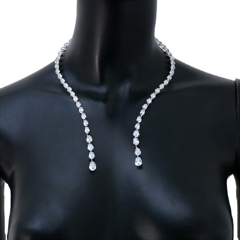 New Popular Zircon Necklace Versatile Fashion