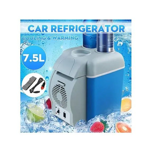 Portable Mini Car Refrigerator, 12V 7.5L Car Fridge - PERSP SMS