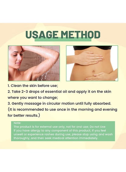 OUHOE Collagen Lifting Body Oil, Beauty Women Tight Skin