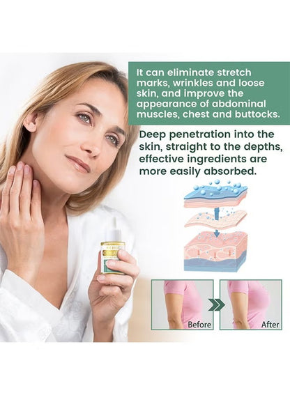 OUHOE Collagen Lifting Body Oil, Beauty Women Tight Skin