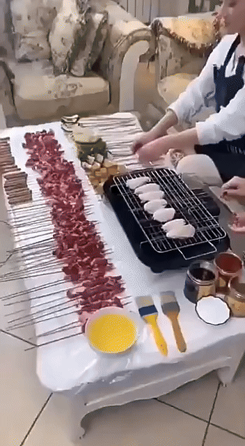 Electric BBQ Grill
