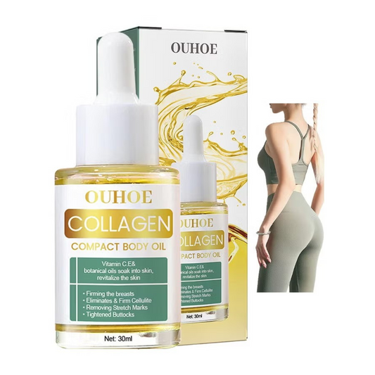 OUHOE Collagen Lifting Body Oil, Beauty Women Tight Skin