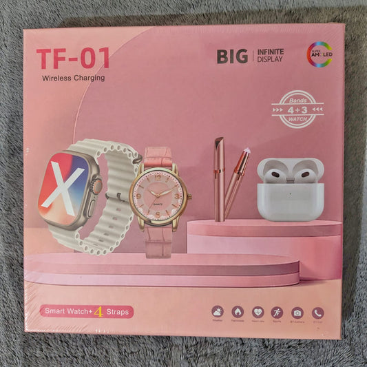 TF-01 Ladies Watch Gift Set – Elegant Timepiece with Bracelet for Women - PERSP SMS