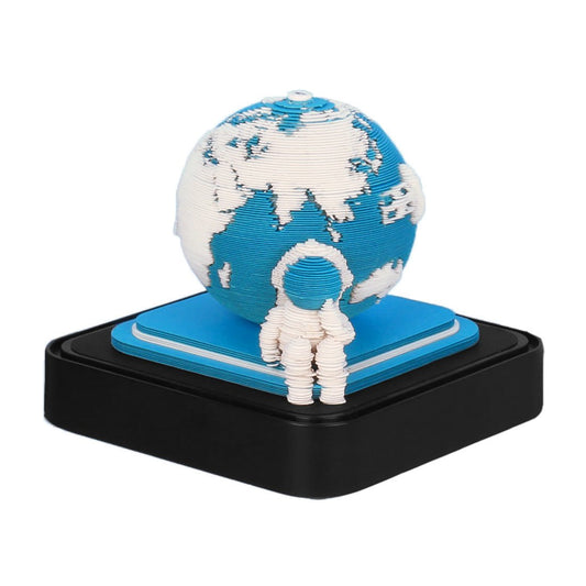 Light Panoramic 3d Creativity Paper Carving Desk Sticky Notes