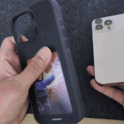 LCD cover for iPhone