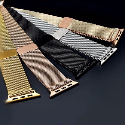 Stainless Steel Strap for Apple Watch – Durable & Stylish Replacement Band - PERSP SMS