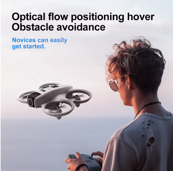 Optical Flow Dual‑Camera Drone