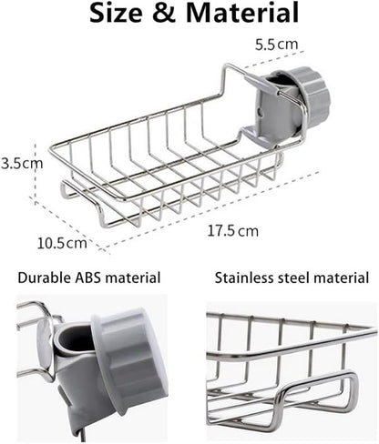 Stainless Steel Faucet Shelf